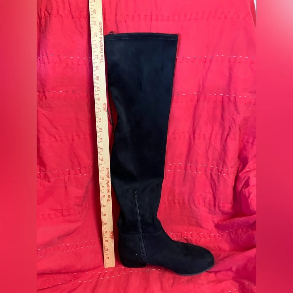 Chinese Laundry Black Over the Knee Boots Size 8